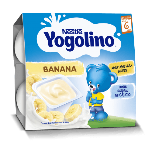Nestlé iogolino Banana +6M 4x100g