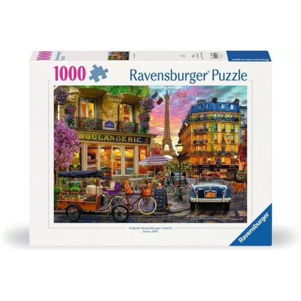 Ravensburger Puzzle Paris ao Amanhecer 1000 Peças - 12000885