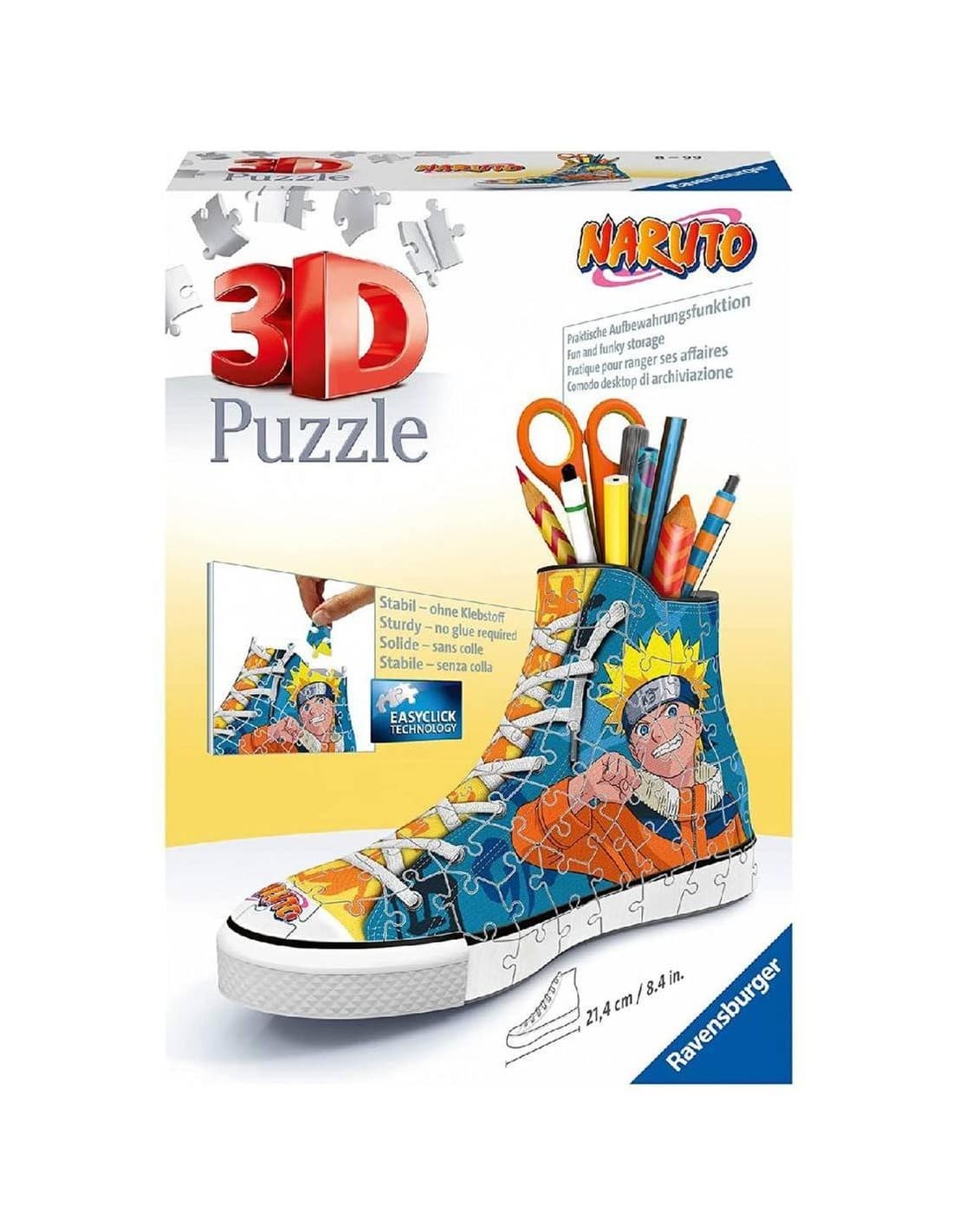 Ravensburger 3D Puzzle Pencil Holder - Naruto Sneaker 112pc