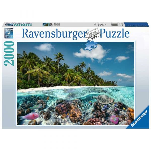 Ravensburger Um Mergulho Nas Maldivas (10217441) Quebra-cabeça 2000 Peças