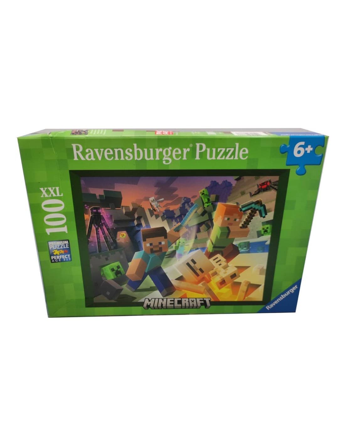 Ravensburger Puzzle - Minecraft XXL - 100pc-Caixa Danificada