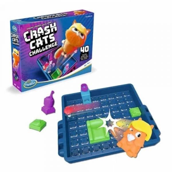 ThinkFun Jogo de Tabuleiro Crash Cats Duo
