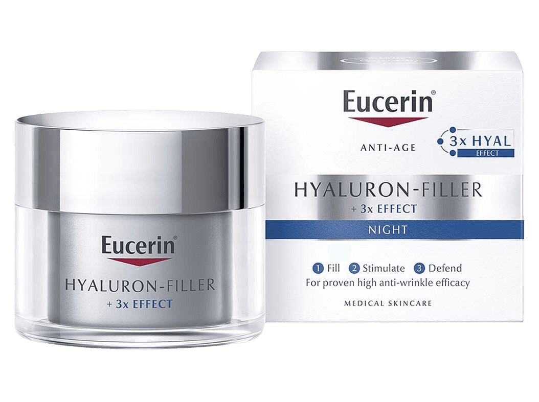 Eucerin Hyaluron-Filler +3x Effect 50mL - Creme de Noite