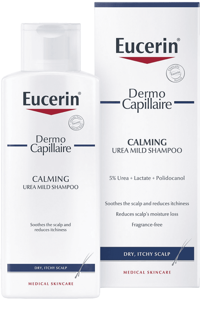 Eucerin Dermocapillaire Shampoo Couro Cabeludo Seco com Prurido 250ml