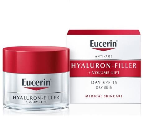 Eucerin Volume-Lift Creme Dia Pele Seca com Ácido Hialurônico - 50ml