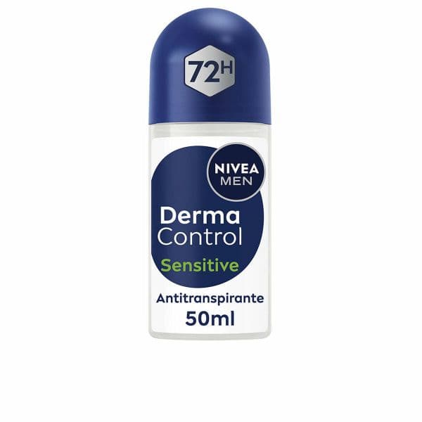 Nivea Men Derma Control Sensitive Desodorizante Antitranspirante Roll-On Pele Sensível 50ml