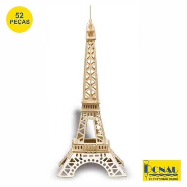 Donau Torre Eiffel Painéis de Contraplacado C/ 52 Peças - DNM881