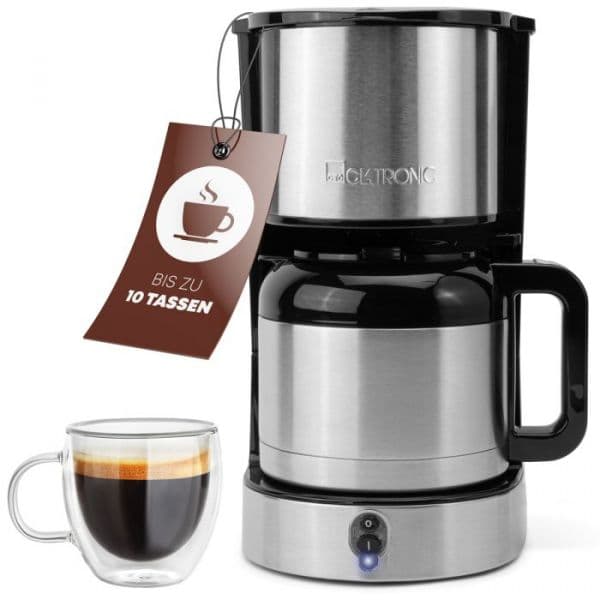 Máquina de Café Clatronic Cafeteira Superautomática KA 3805 Preta