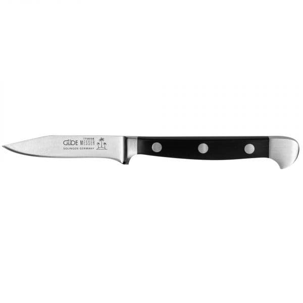 Franz Güde Faca Alpha Vegetable Faca 8 cm Pom Black 1708/08