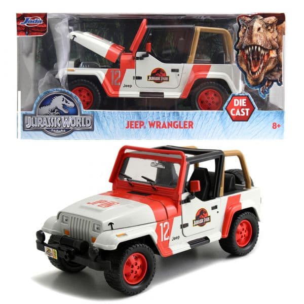 Jada Jurassic World Jurassic Park Jeep Wrangler 19cm