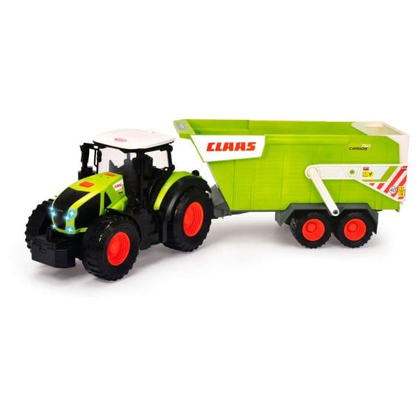 Simba Trator Claas c/ Atrelado 64 Cm