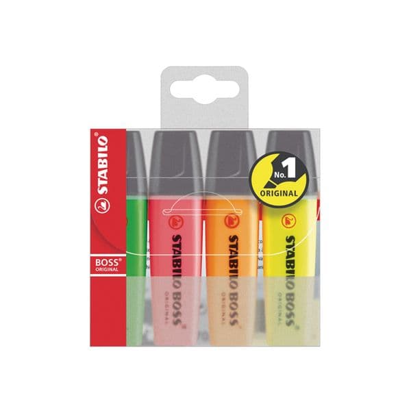 Stabilo Marcador Boss Original 70 Pack 40 Un.