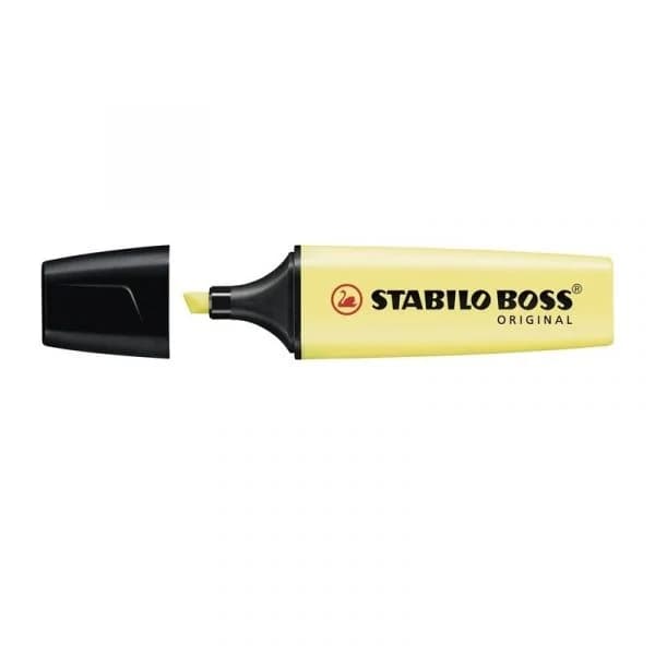 Stabilo Marcador Boss Original 70 Pastel Amarelo 1 Un.