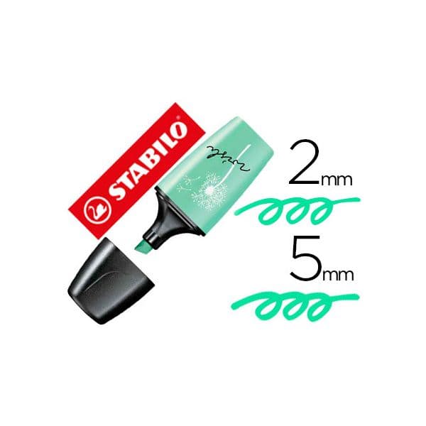 Stabilo Marcador Boss Mini Pastellove Menta 1 Un.