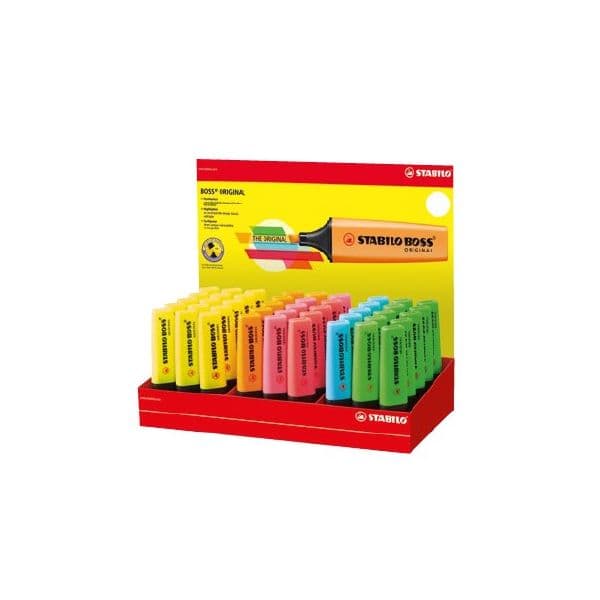 Marcadores Fluorescentes 6 Cores Expositor 45un 1331091 - 1331091