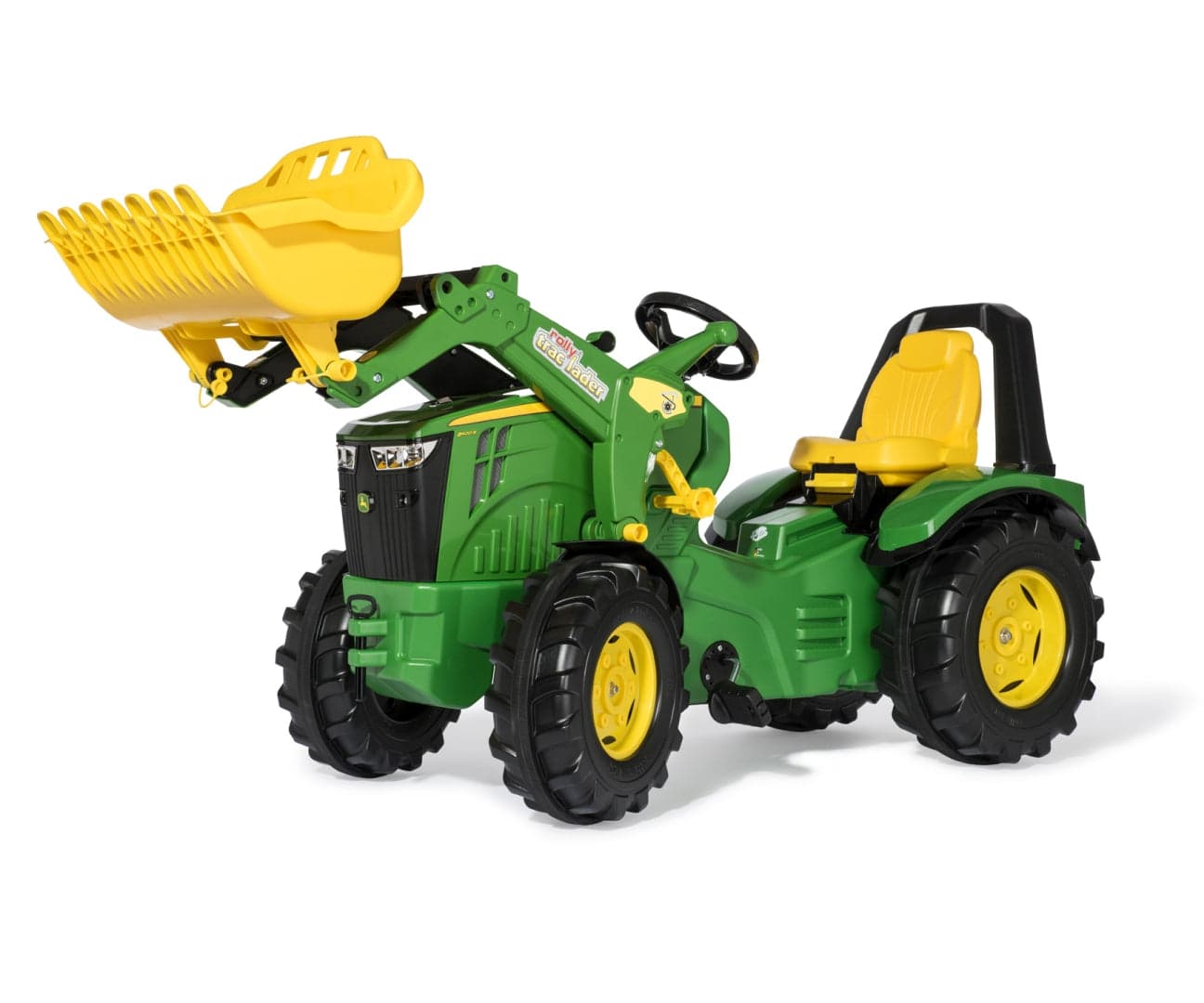 Trator X Track Premium John Deere 8400R Com Balde Rolly Toys