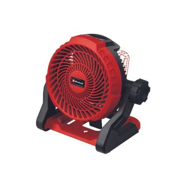 Einhell Ventoinha GE-CF 18/2200 Li Sem Fios 18V Vermelho/Preto Solo