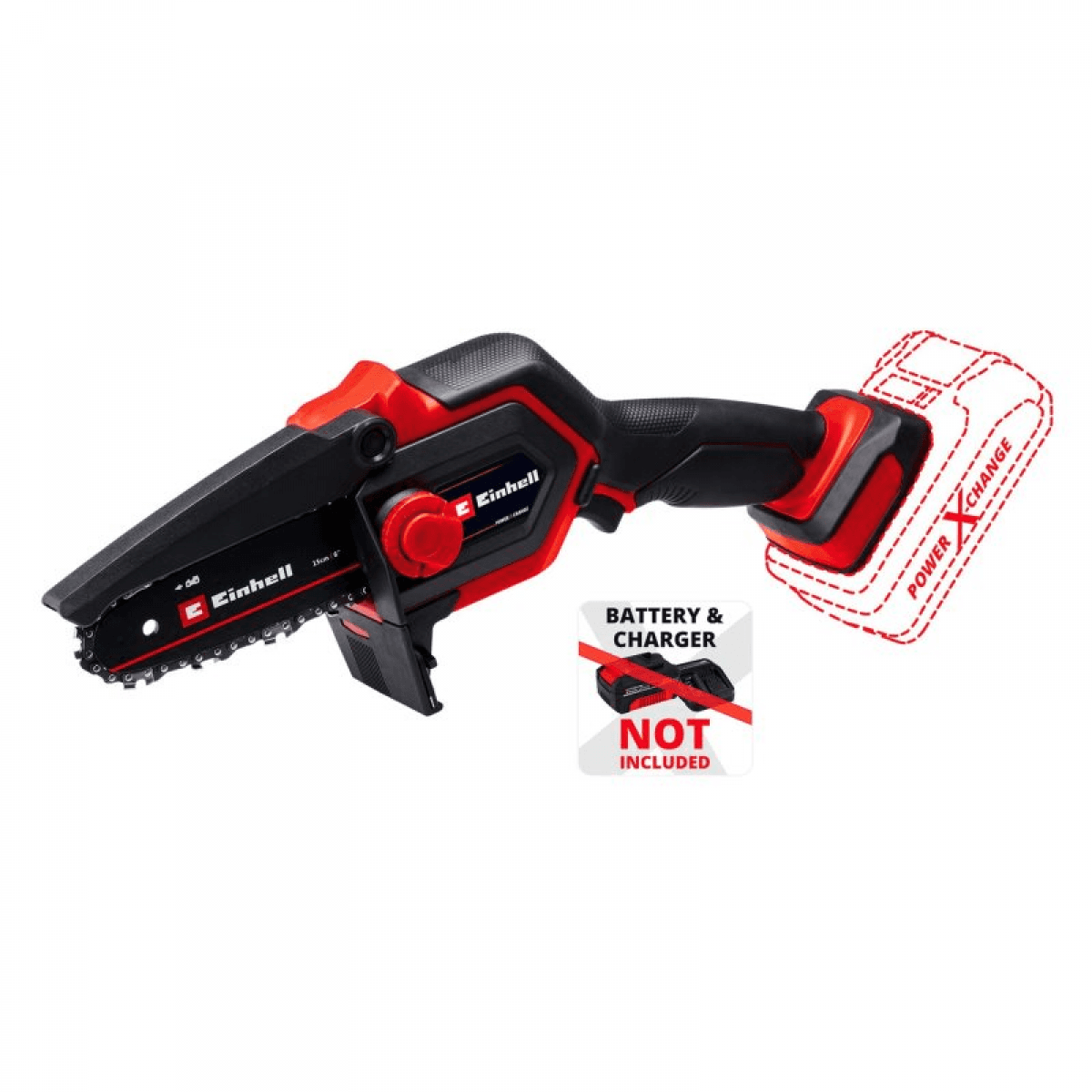 Einhell Serra Podadora GE-PS 18/15 Li BL-Solo