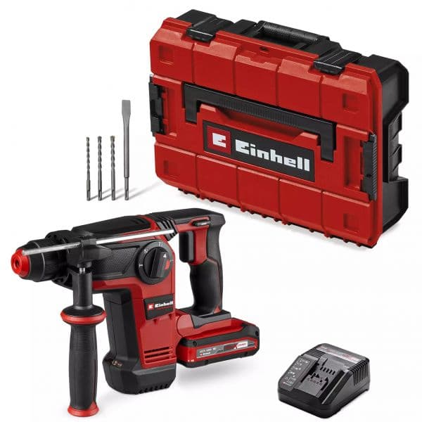 Einhell Martelo Perfurador TP-HD 18/28 Li BL+4 18V 3.0Ah SDS-Plus Sem Fios