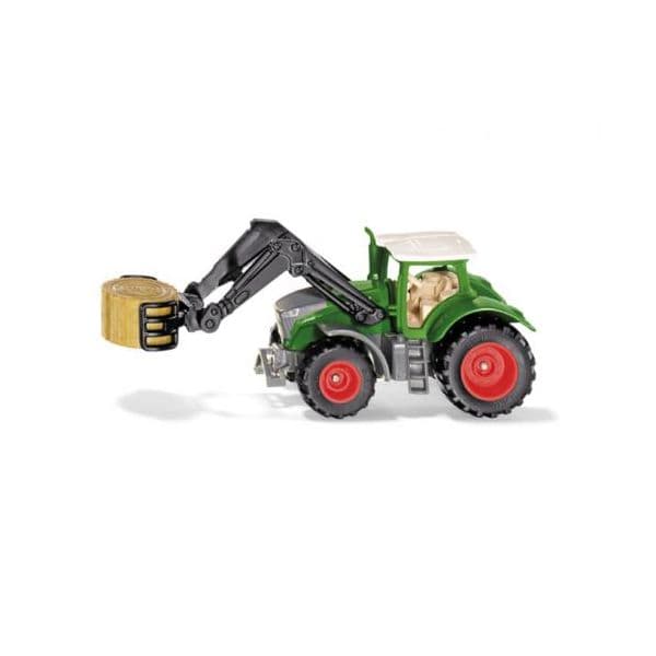 Siku Trator Fendt com Pinça para Feno