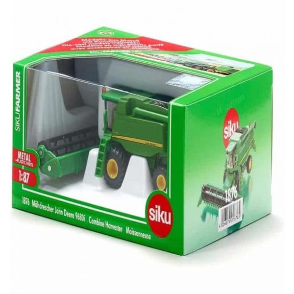 Siku John Deere 9680I com Ceifeira Combinada