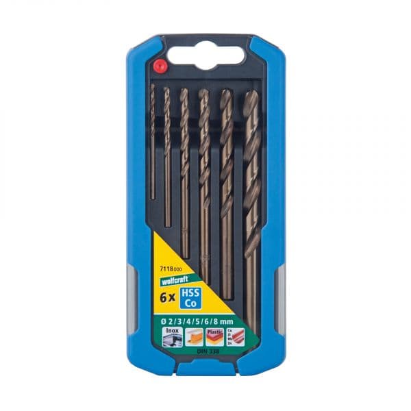 Wolfcraft Conjunto Brocas Hss Hss 28Mm 6Un 28 mm - 0149522