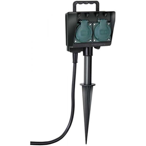Brennenstuhl 1154430 tomada preto - - WV1078021