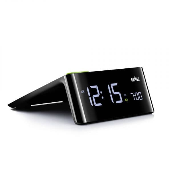 BRAUN Bnc 016 Bkeu led Alarm Clock Black