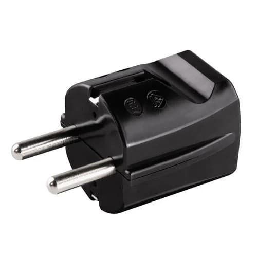 Ficha Hama Schuko M Preto