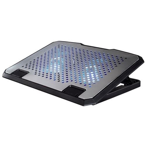 Base de Ventilação Hama Portátil 13.3"-15.6" Prateado