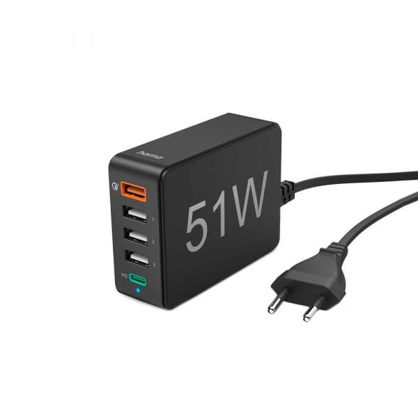 Hama HAM86415 Carregador 51W Preto