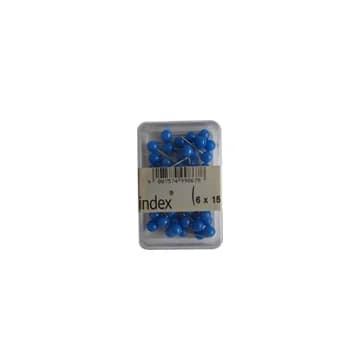 Caixa 50 Sinalizadores Redondos Azul