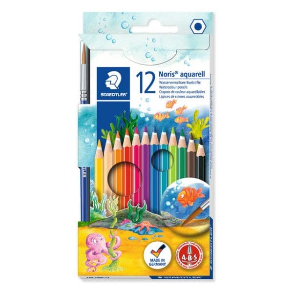 Staedtler Lápis de Cor Noris Club Aguareláveis 12 un.
