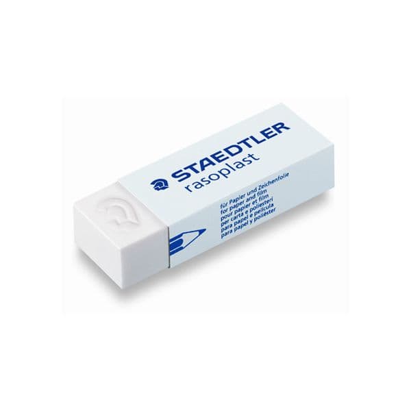 Staedtler Borracha Branco Mars Plastic 526 B20 1 Un.