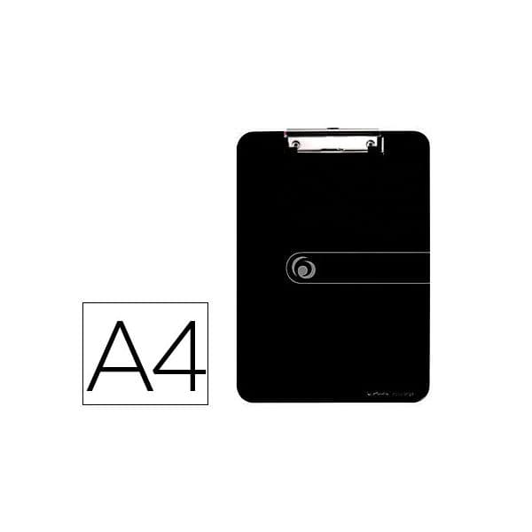 Herlitz Prancheta c/ Mola Formato A4 Preto Opaco - 11205663