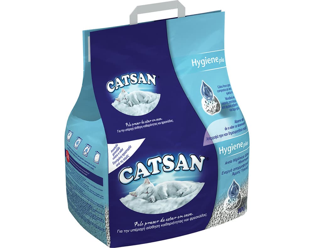 AREIA PARA GATO CATSAN 10L
