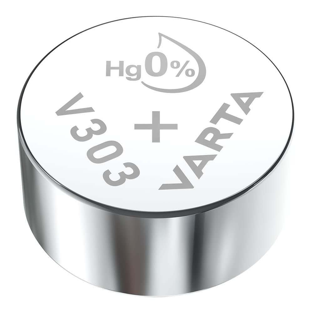 Bateria de botão sr44 - v303 varta 175mah (blíster 1 unid.) ø11,6x5,4mm