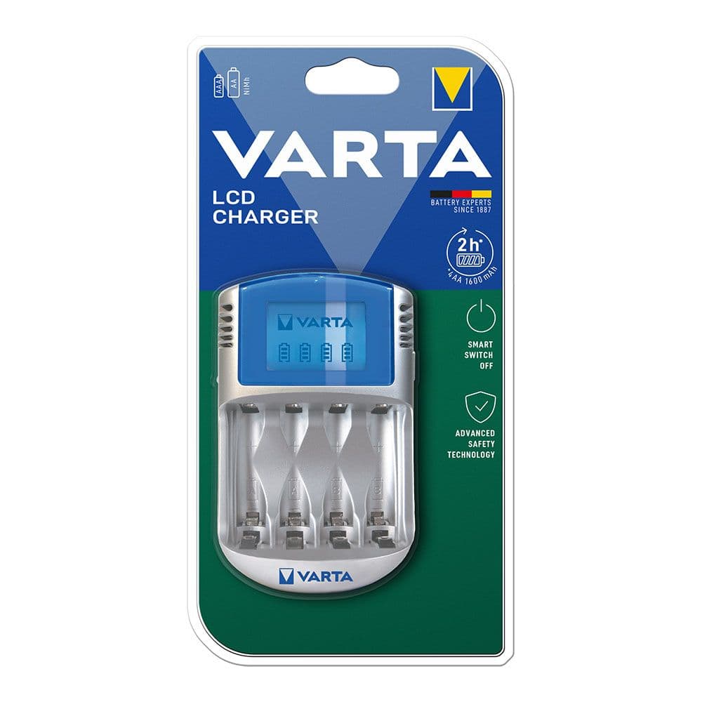 Varta Cargador Sin Pilhas Lcd 12V Y usb
