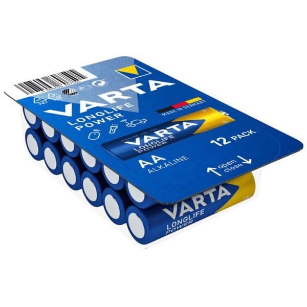Varta Pilha High Energy AA LR06 Caixa 12 Un.