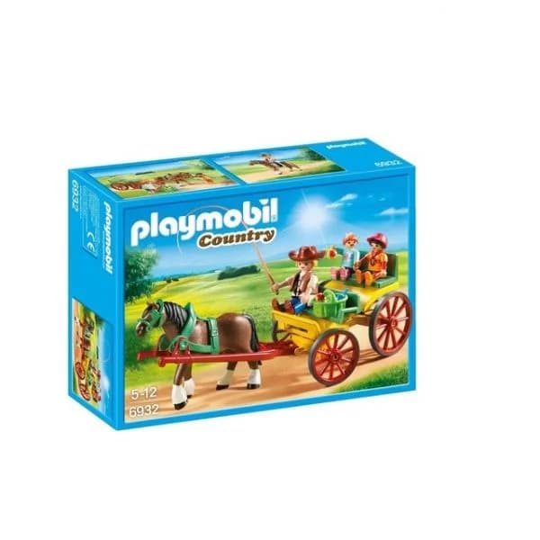 Playmobil Country Carruagem com Cavalo