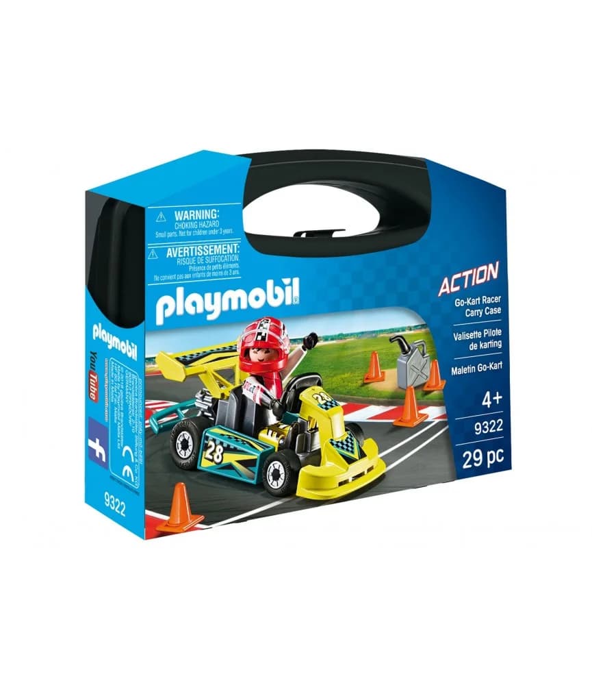 Playmobil Action Mala Go-KArt Racer - 9322