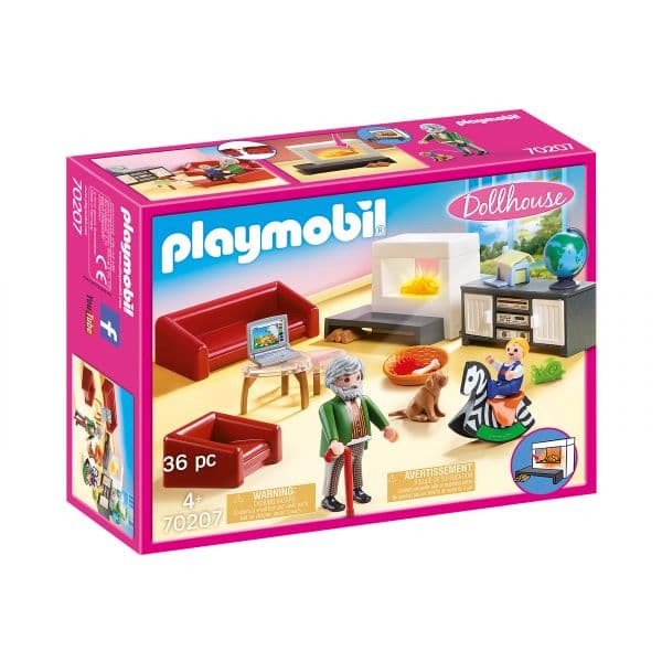 Playmobil Dollhouse Sala de Estar Acolhedora - 70207
