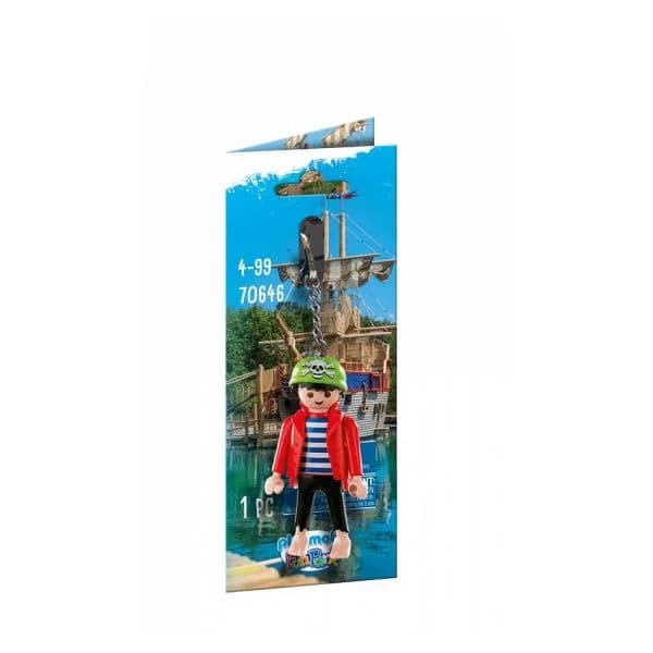 Playmobil Chaveiro Rico o Pirata - 70646