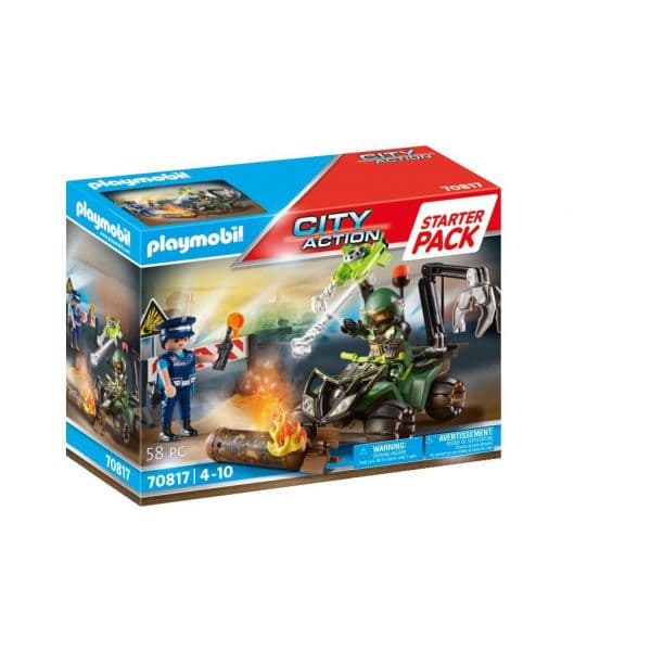 Playmobil City Action Starter Pack Polícia: treino - 70817