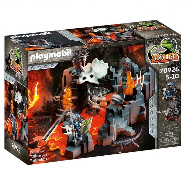 Playmobil Dino Rise Guardião da Fonte de Lava 43 Peças - 70926