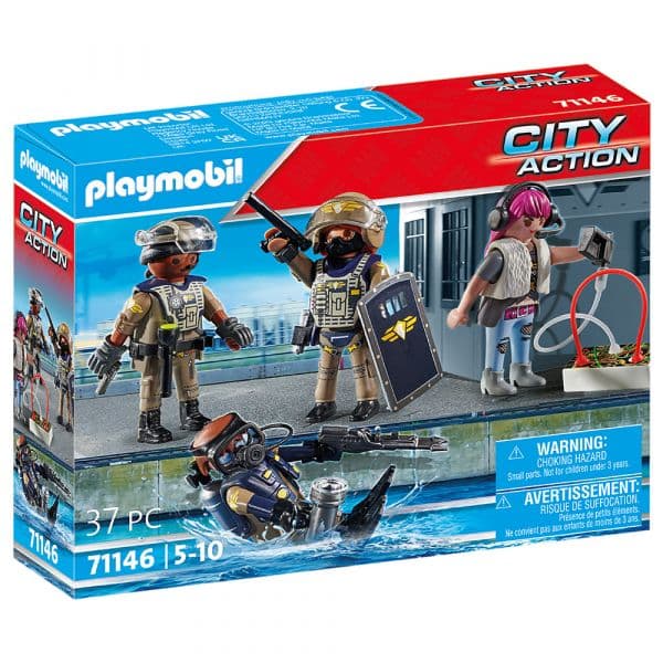 Playmobil: Forças Especiais - Set Figuras 5+ - 71146