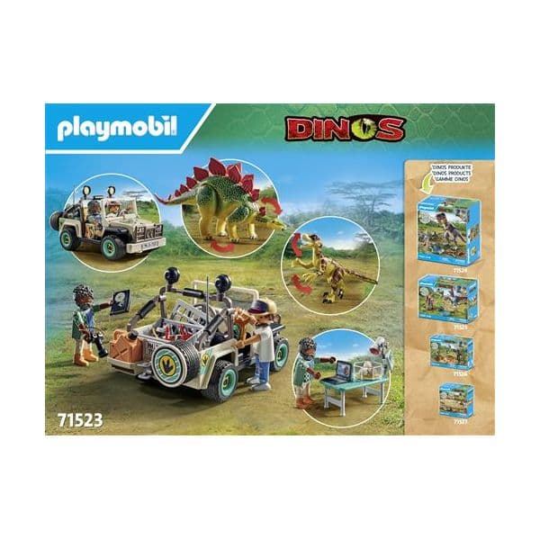 Playmobil Dinos Campo de Pesquisa com Dinossauros - 71523