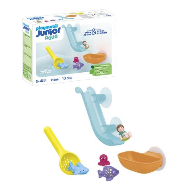 Playmobil Junior Aqua Diversão na Pesca com Animais Marinhos - 71689