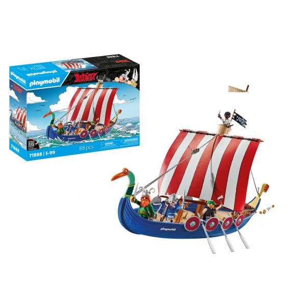 Playmobil Asterix Barco Pirata - 71888