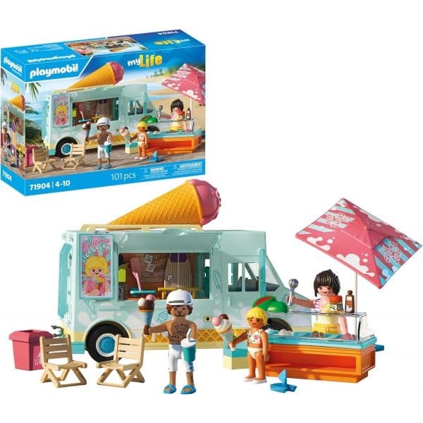 Playmobil My Life Camion De Helados Con Tienda De Surf - 71904